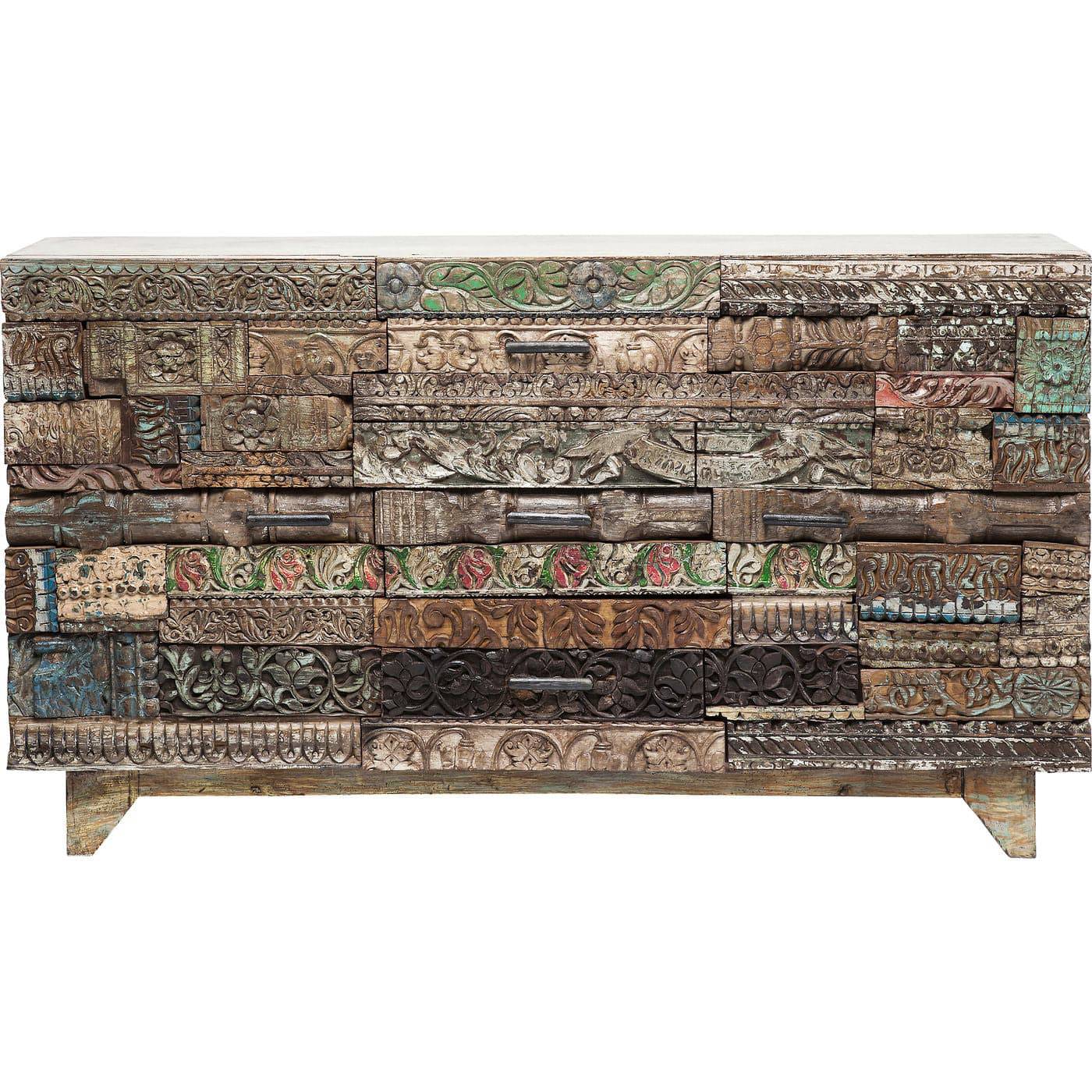 Sideboard Shanti Surprise Puzzle 2Doors 3Drw - JULIA VENCE STORE