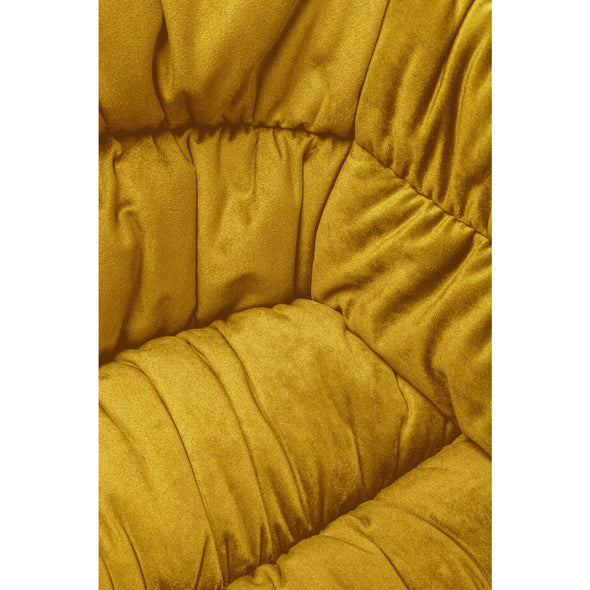 Swivel Armchair Colmar Yellow