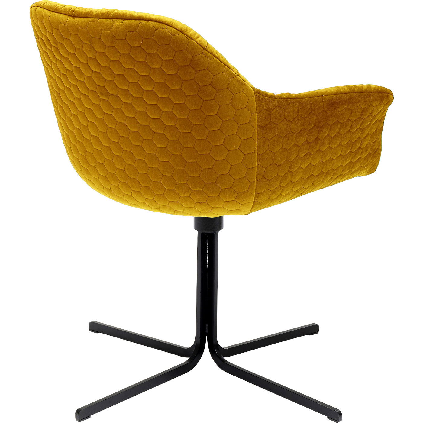 Swivel Armchair Colmar Yellow