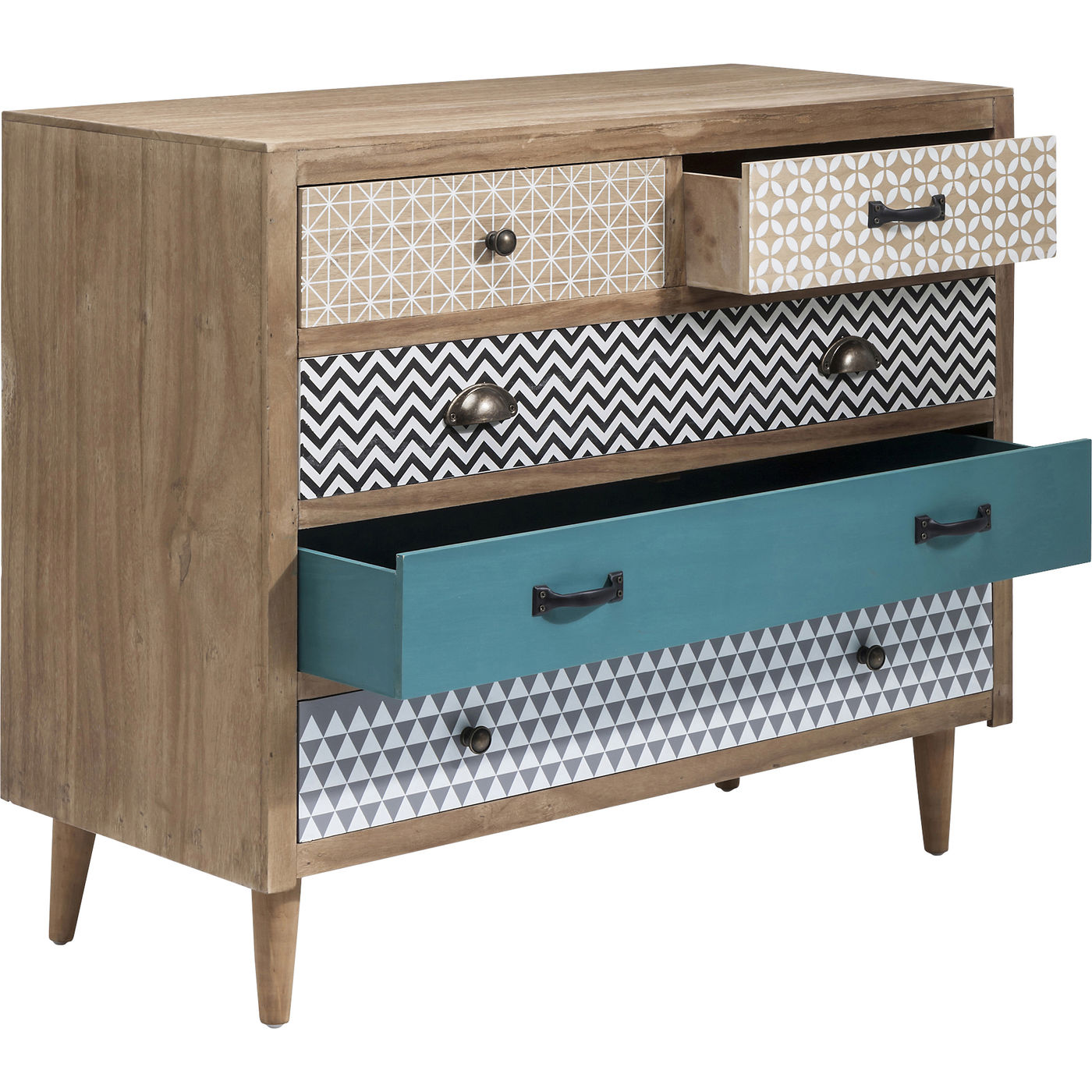 Dresser Capri 5Drw 90cm