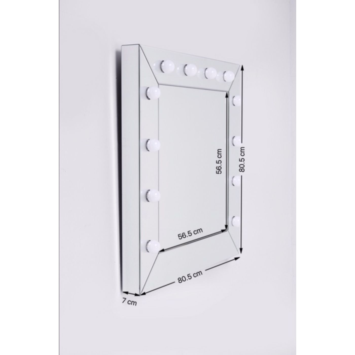 Square Makeup Mirror