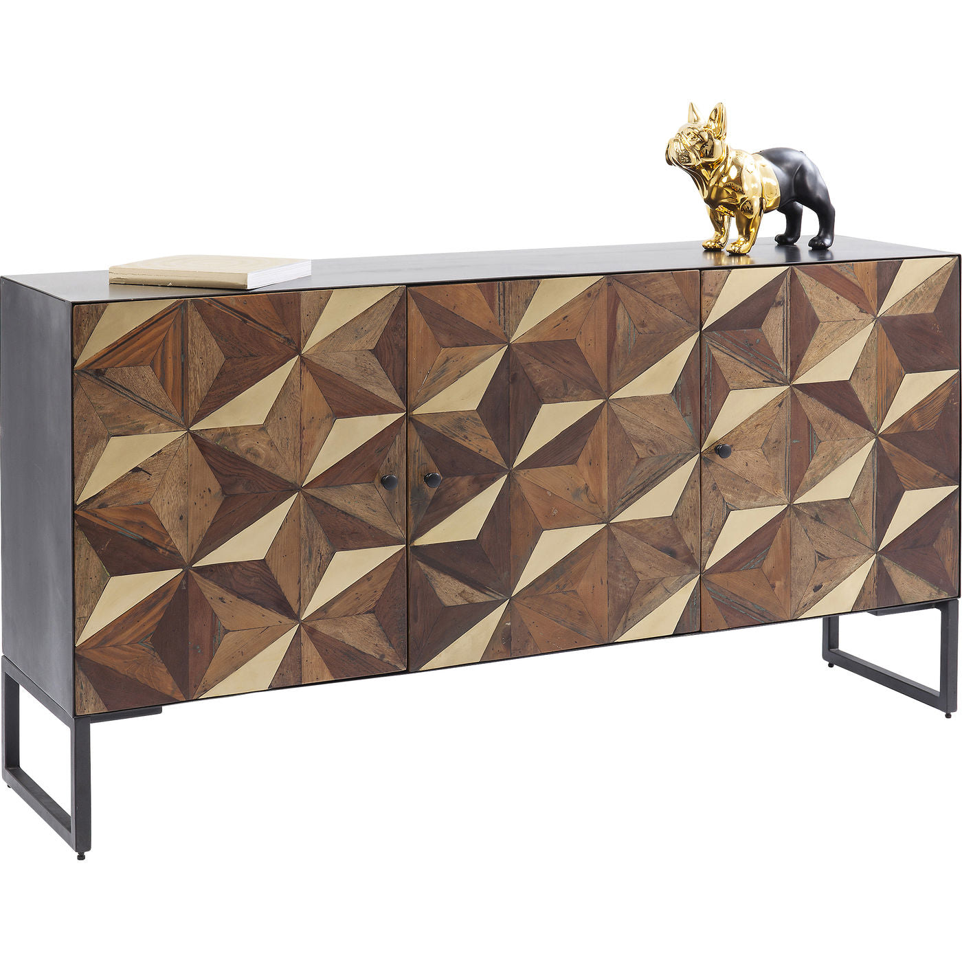 sideboard illusion gold