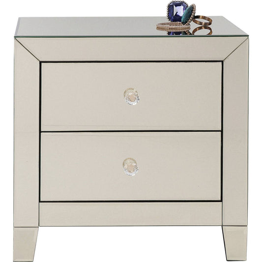 Dresser Small Luxury Champagne 2 Drawers - JULIA VENCE STORE