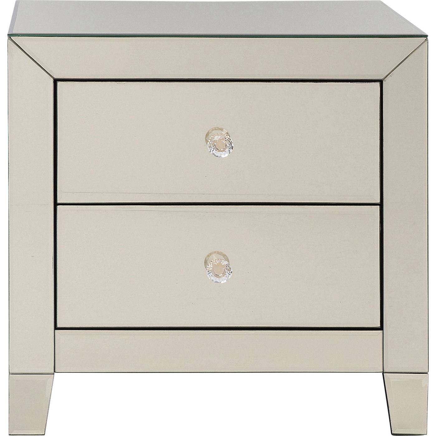 Dresser Small Luxury Champagne 2 Drawers - JULIA VENCE STORE