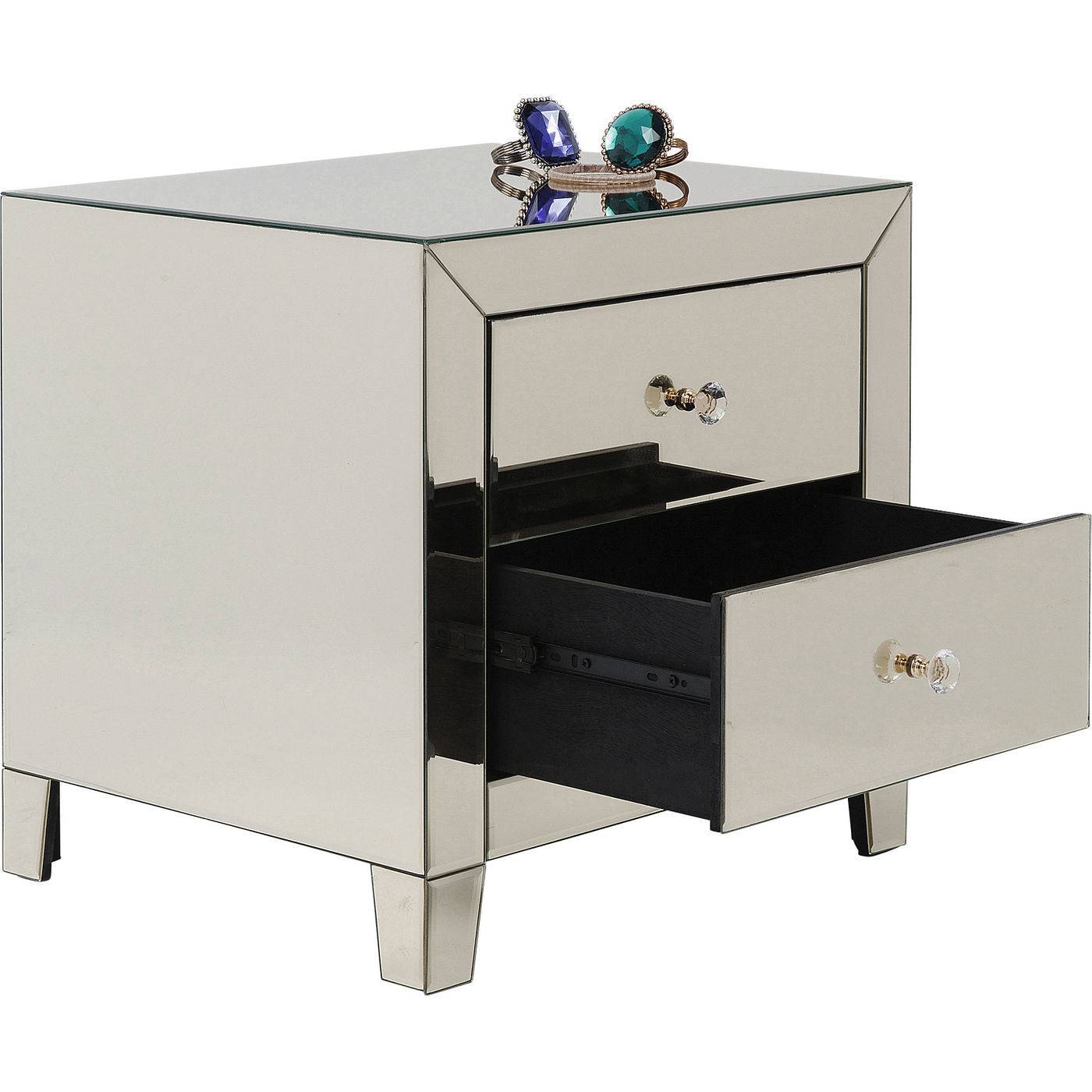 Dresser Small Luxury Champagne 2 Drawers - JULIA VENCE STORE