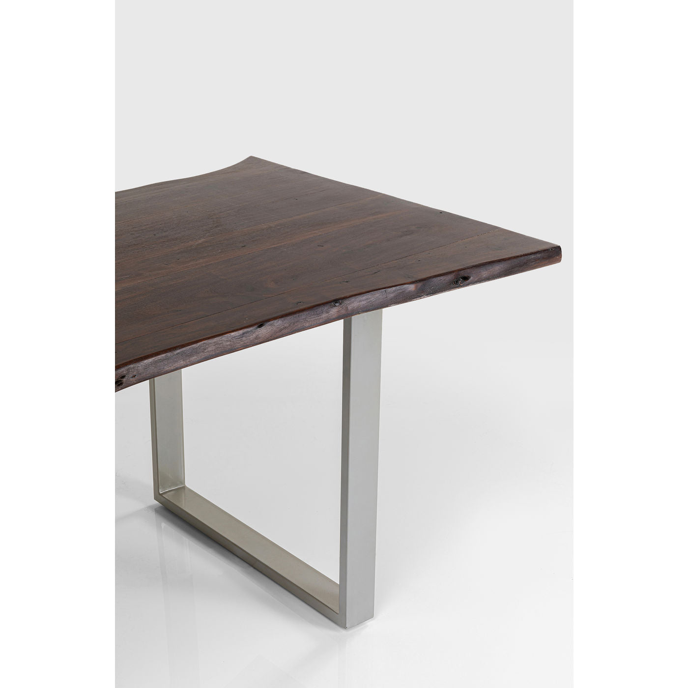 table harmony dark silver 160x80