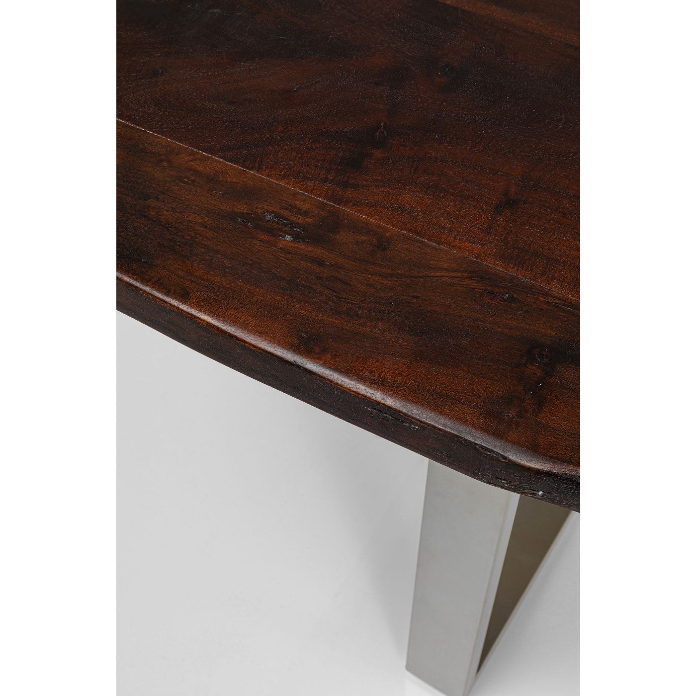 table harmony dark silver 160x80