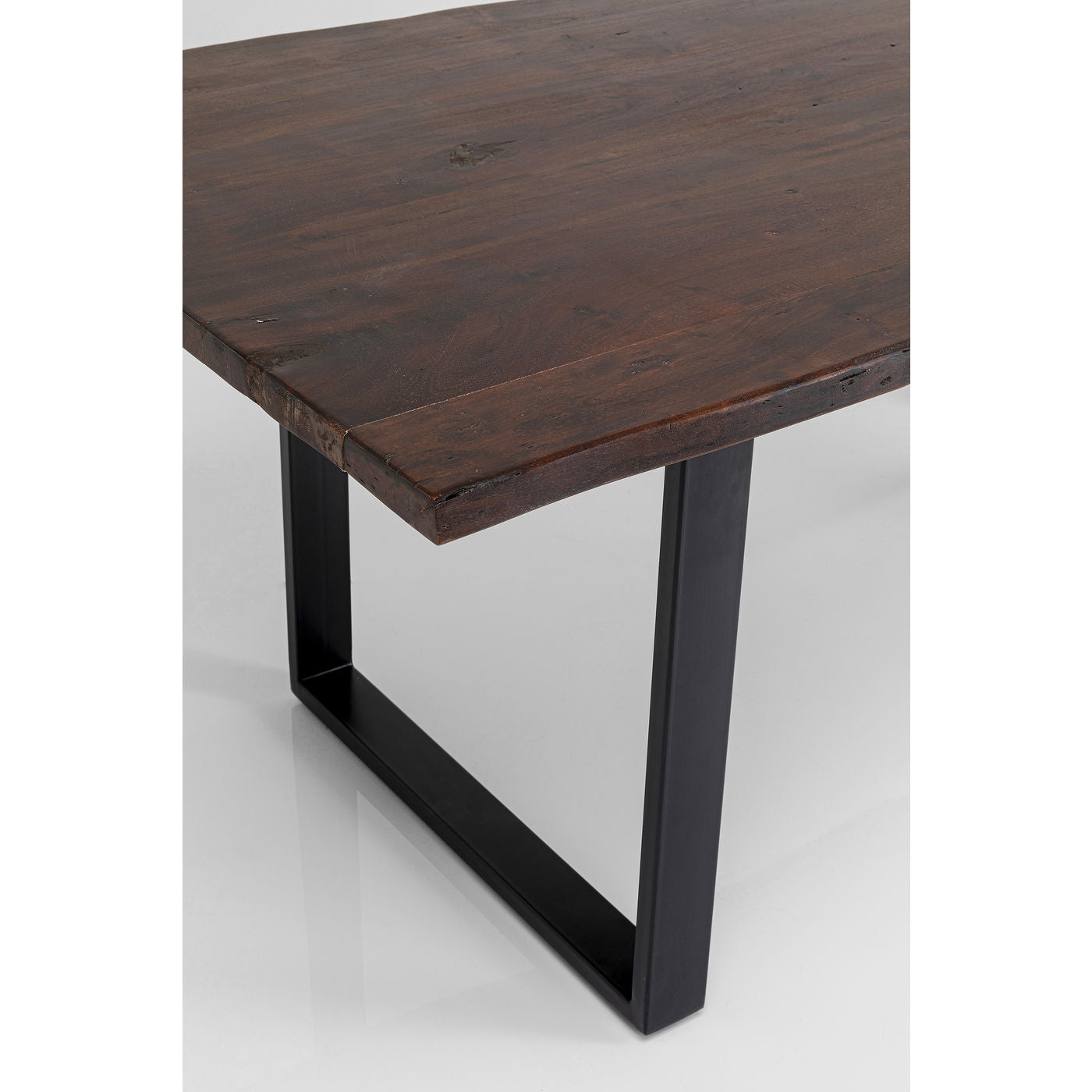 table harmony dark black 180x90