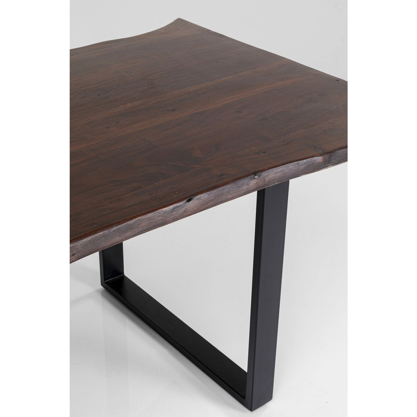 table harmony dark black 180x90