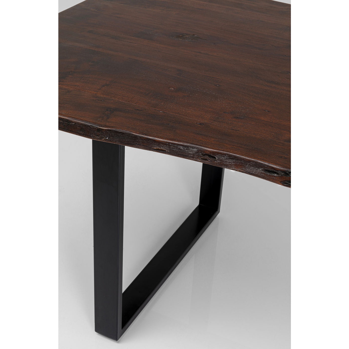 table harmony dark black 180x90