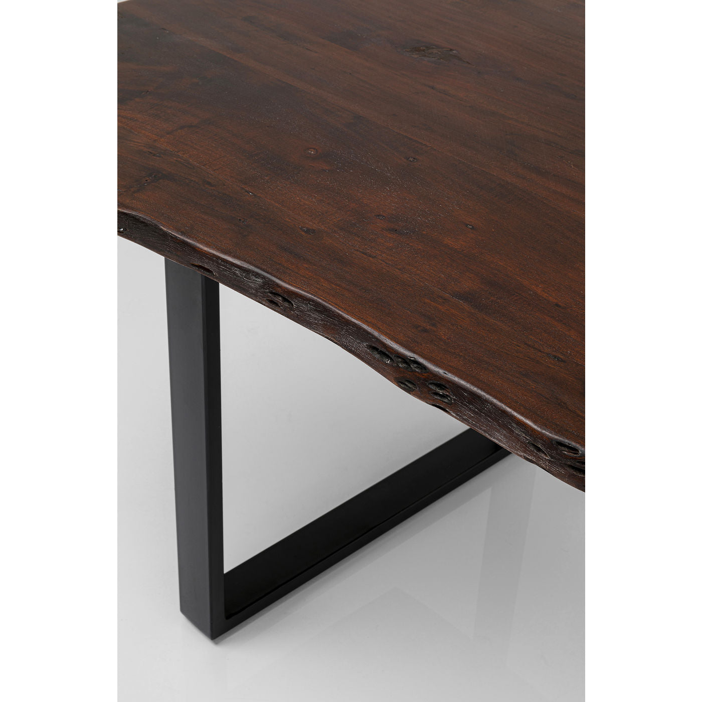 table harmony dark black 180x90