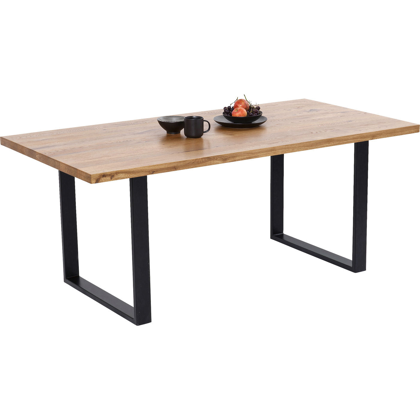 table jackie oak black 160x80