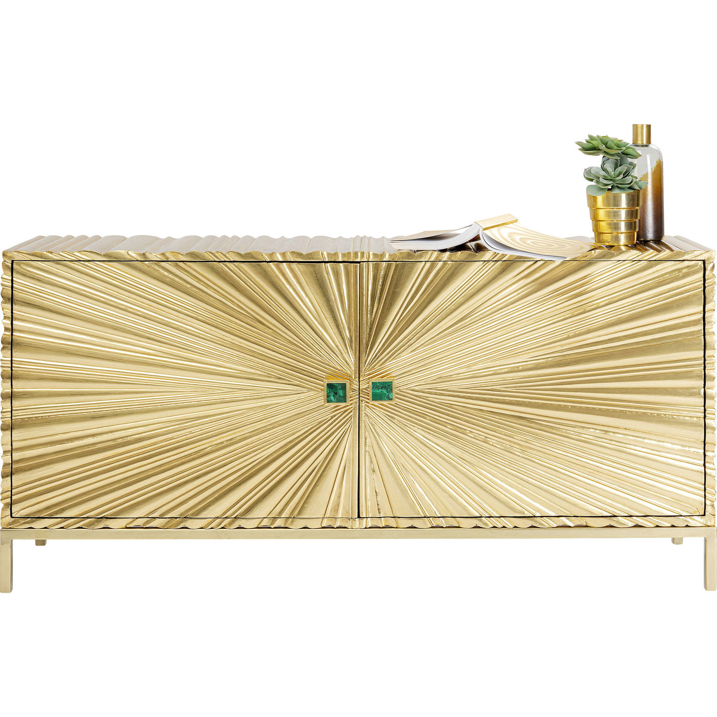 Handcrafted Golden Sideboard 