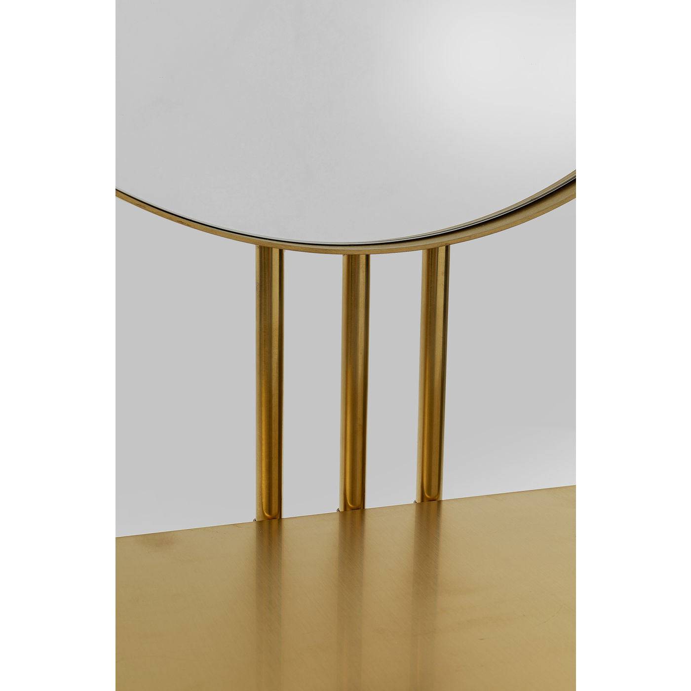 Console Table with Mirror