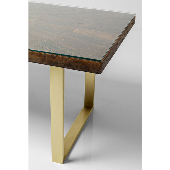 table conley brass 180x90