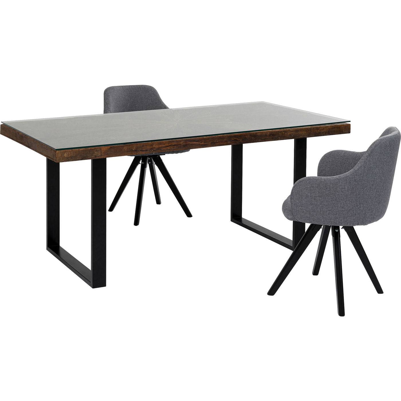 table conley black 180x90 - JULIA VENCE STORE