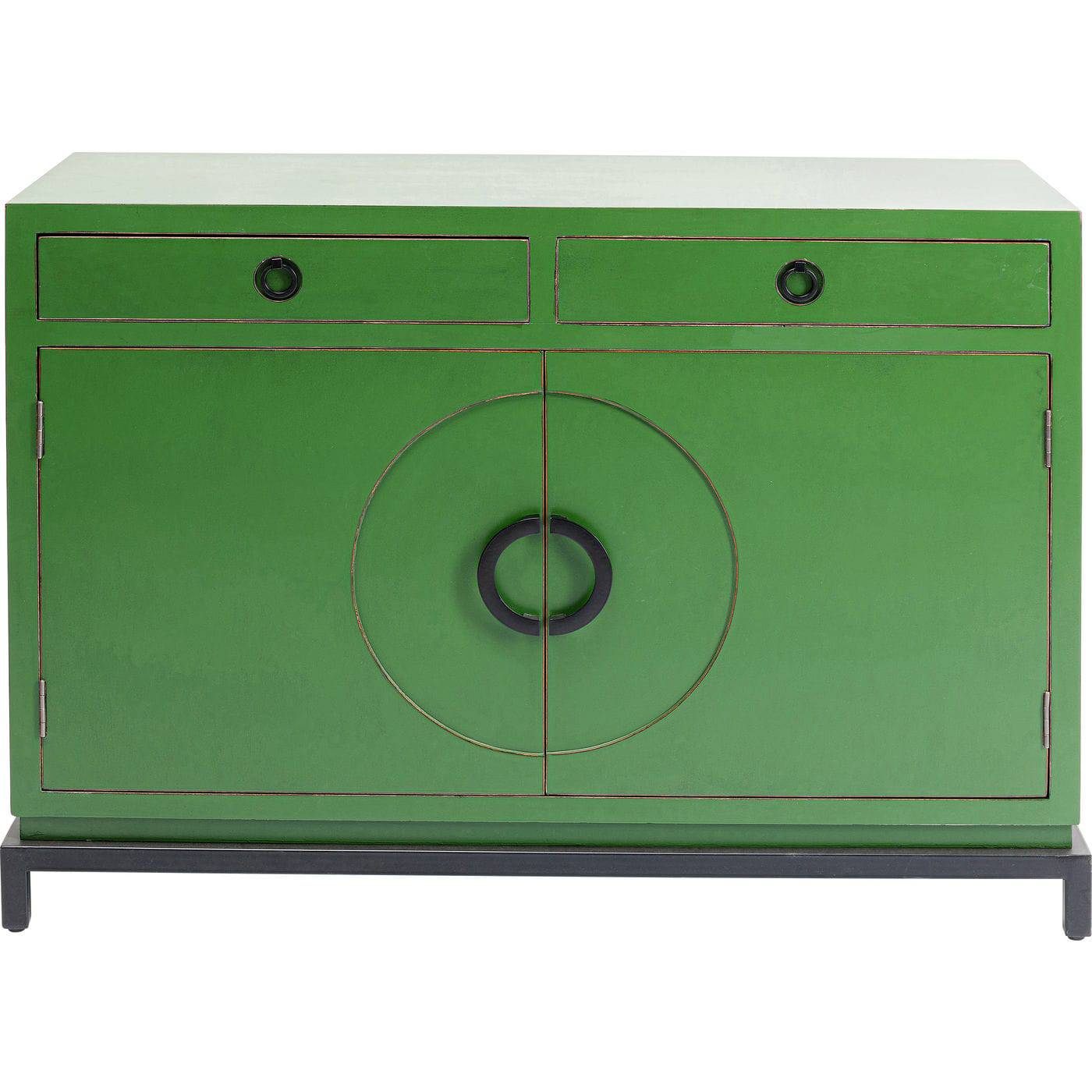 sideboard disk green 2 doors - JULIA VENCE STORE