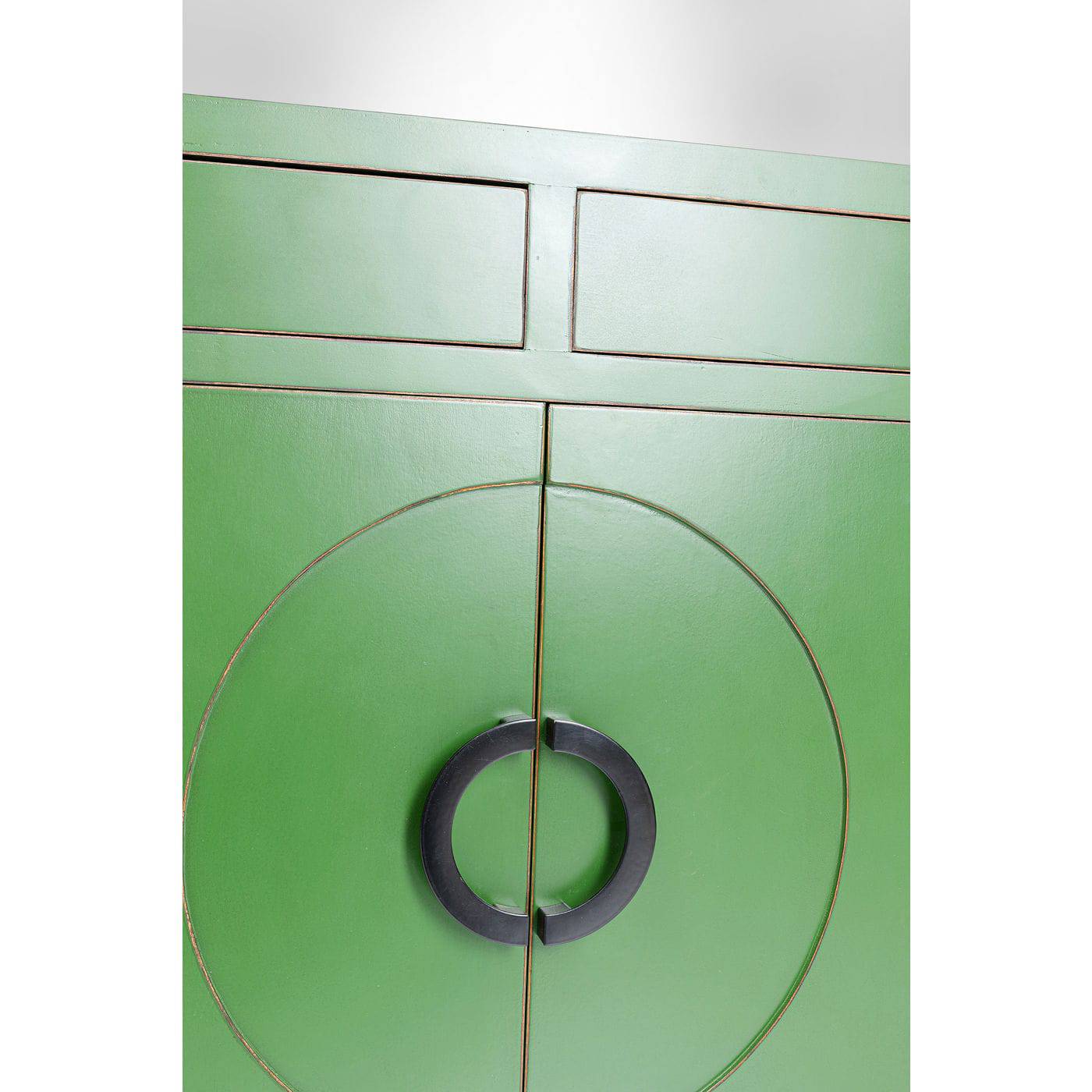 sideboard disk green 2 doors - JULIA VENCE STORE