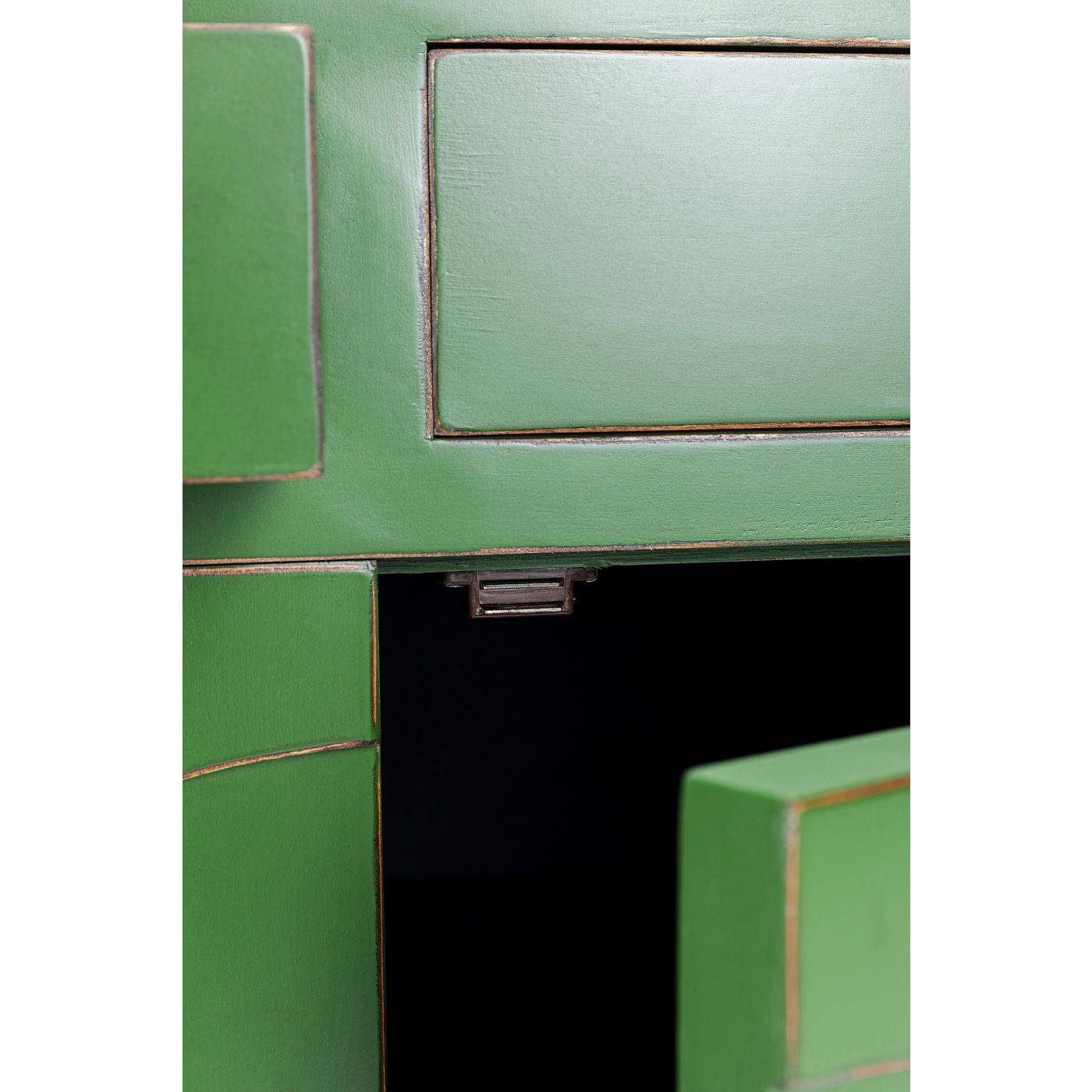 sideboard disk green 2 doors - JULIA VENCE STORE