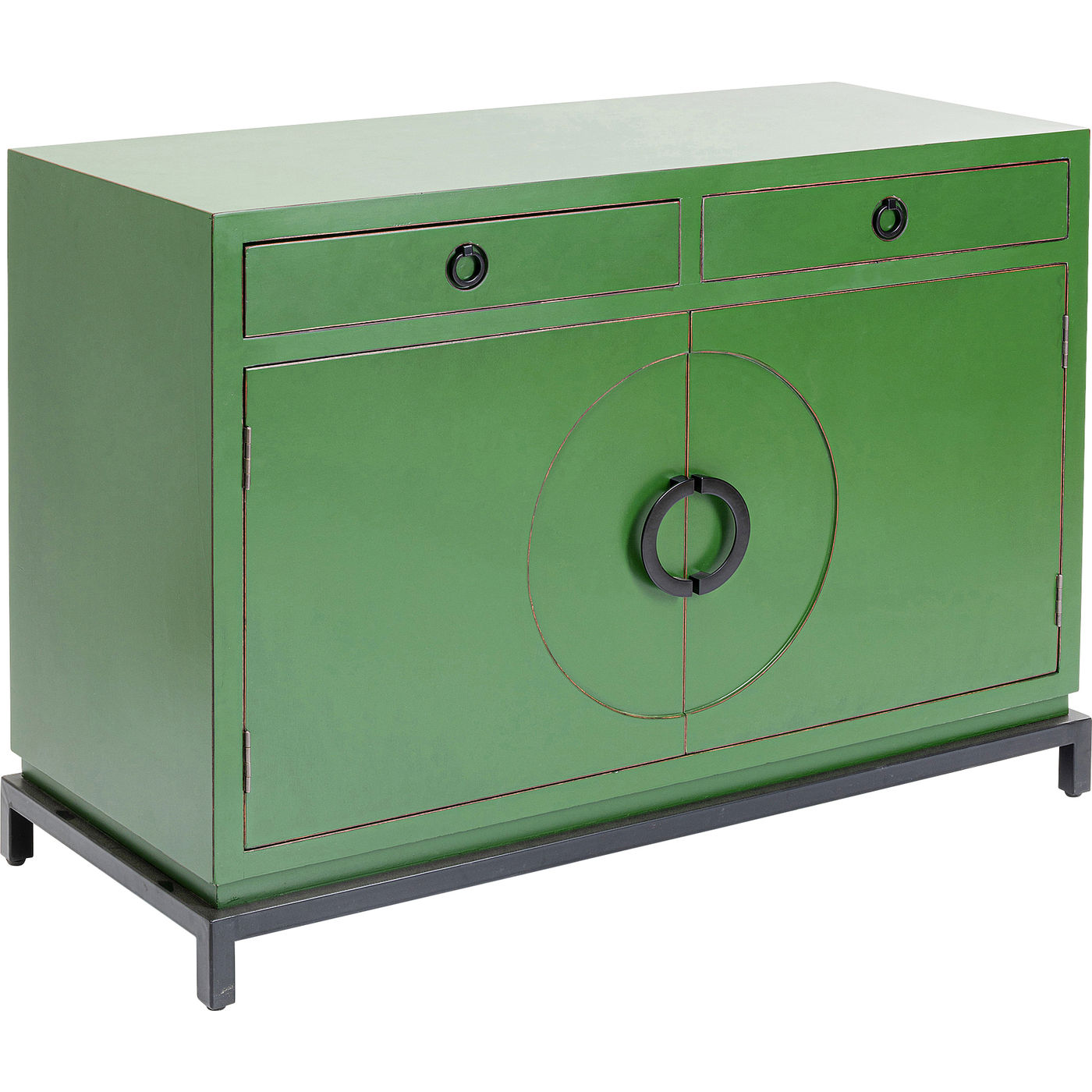 sideboard disk green 2 doors - JULIA VENCE STORE