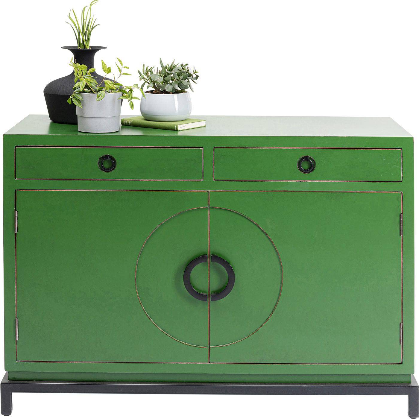 sideboard disk green 2 doors - JULIA VENCE STORE