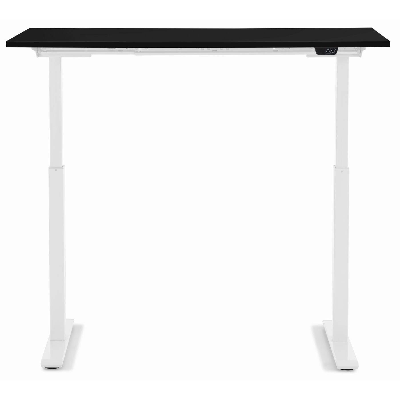 Desk Office Smart White Black 120x70