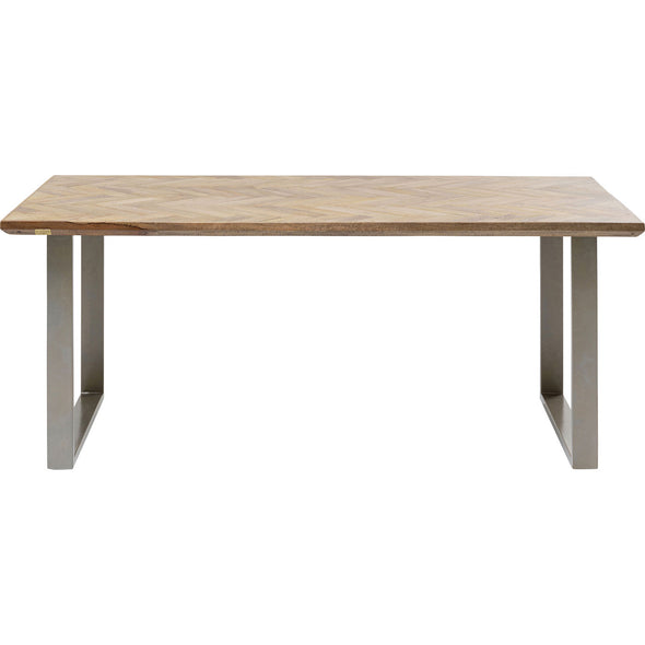 table parquet silver 180x90