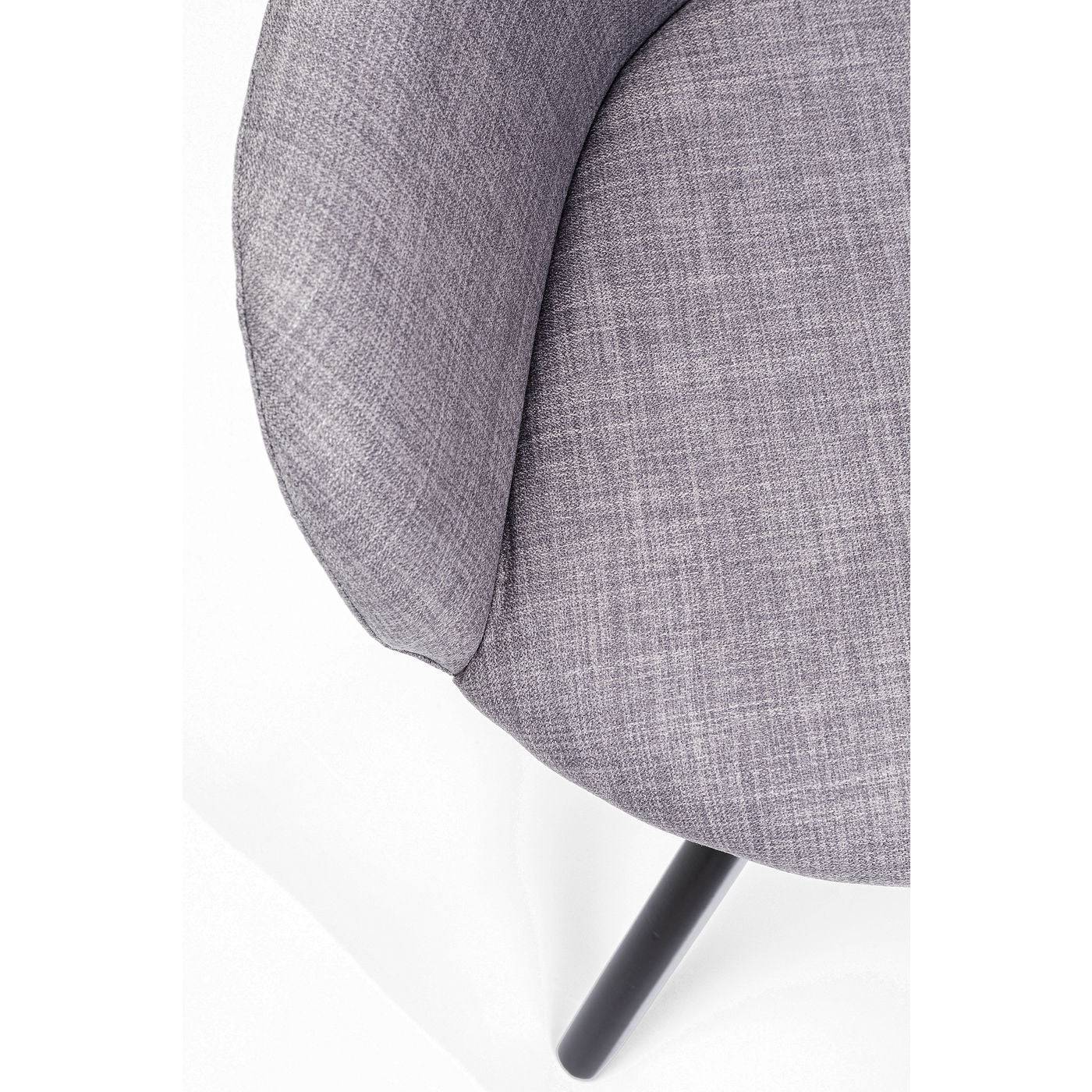 swivel armchair lady loco grey - JULIA VENCE STORE