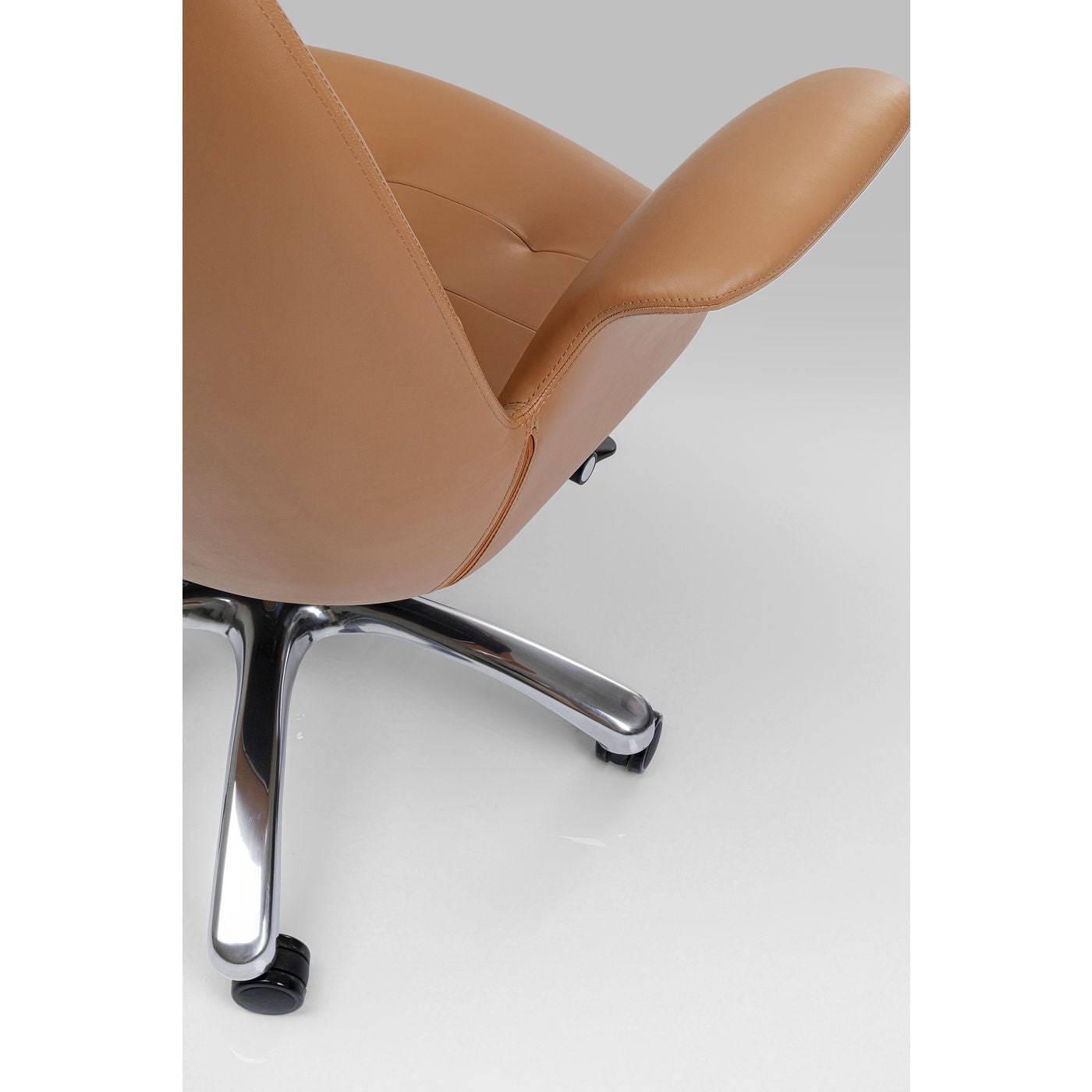 office chair brady silver