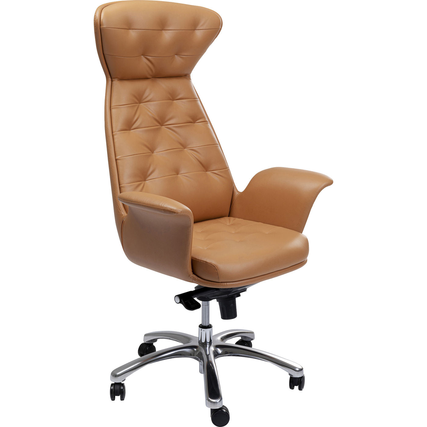 office chair brady silver