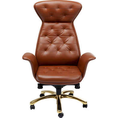 office chair brady brass