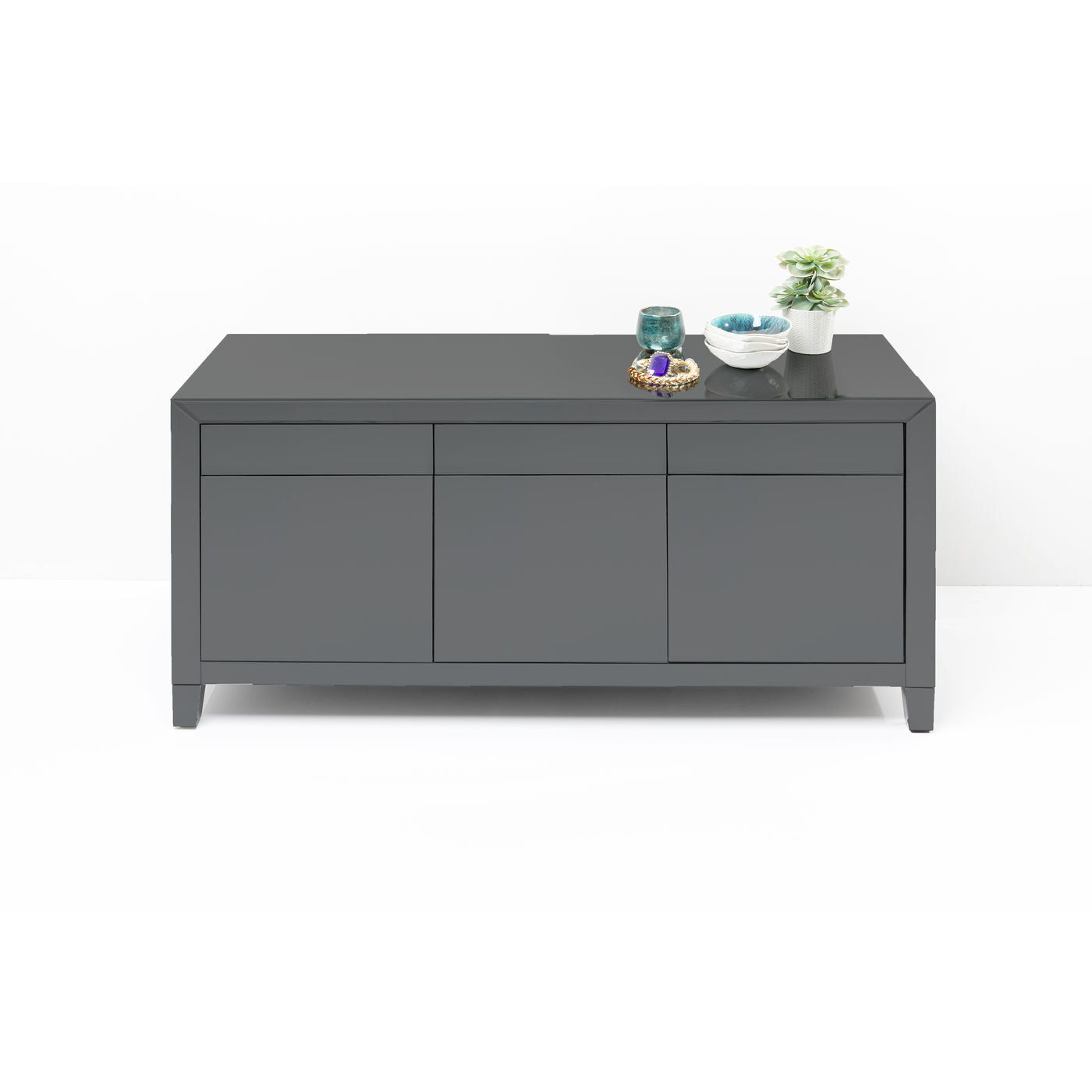 Sideboard Luxury Push Grey