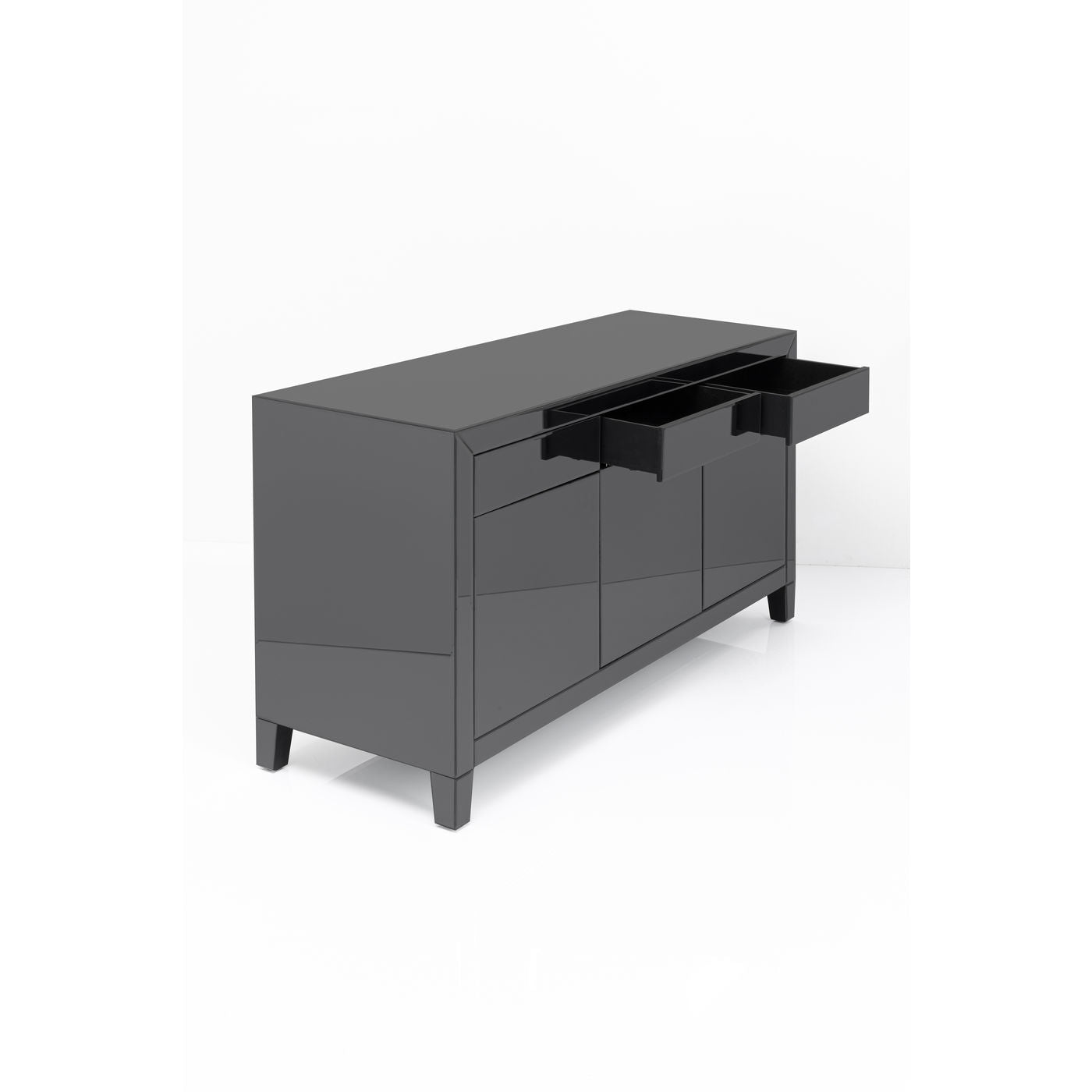 Sideboard Luxury Push Grey