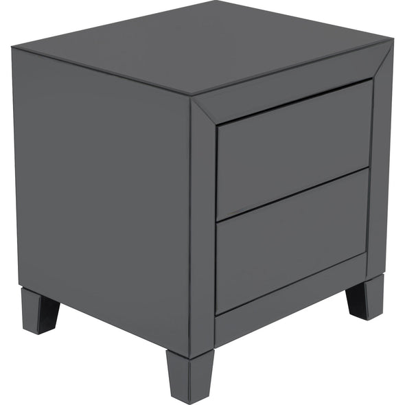 Dresser Small Luxury Push 2 Drawers Grey
