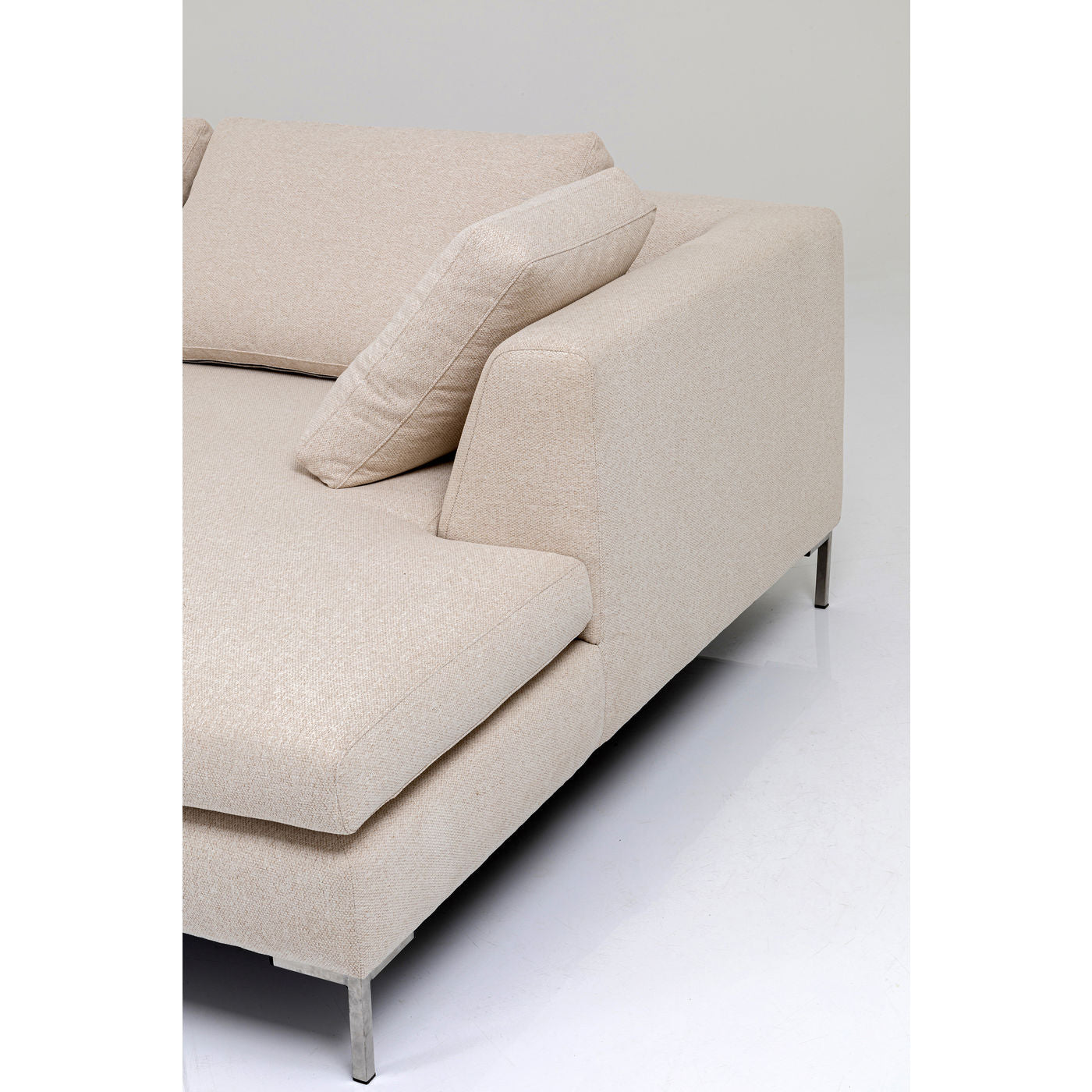 Beige Corner Sofa