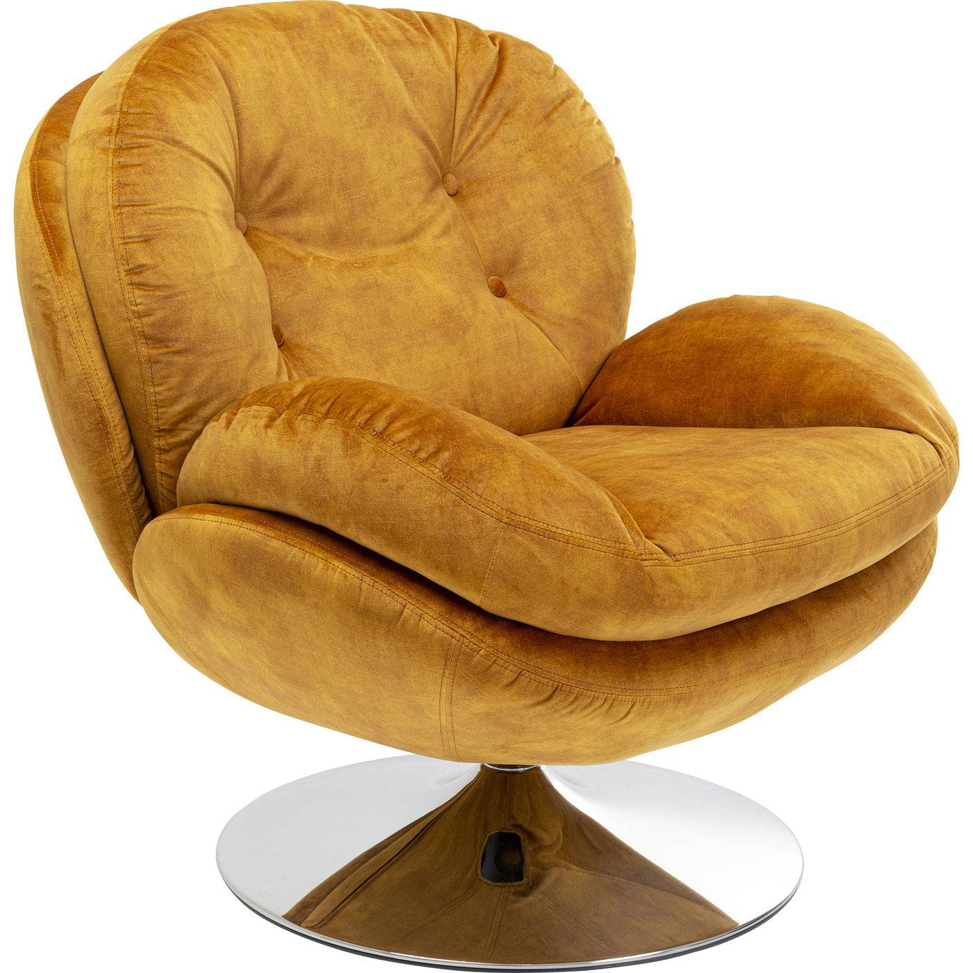 Swivel Armchair Cosy Amber