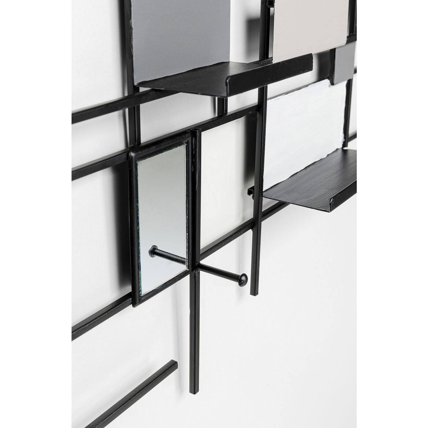 wall wardrobe wireframe tetragon 80cm