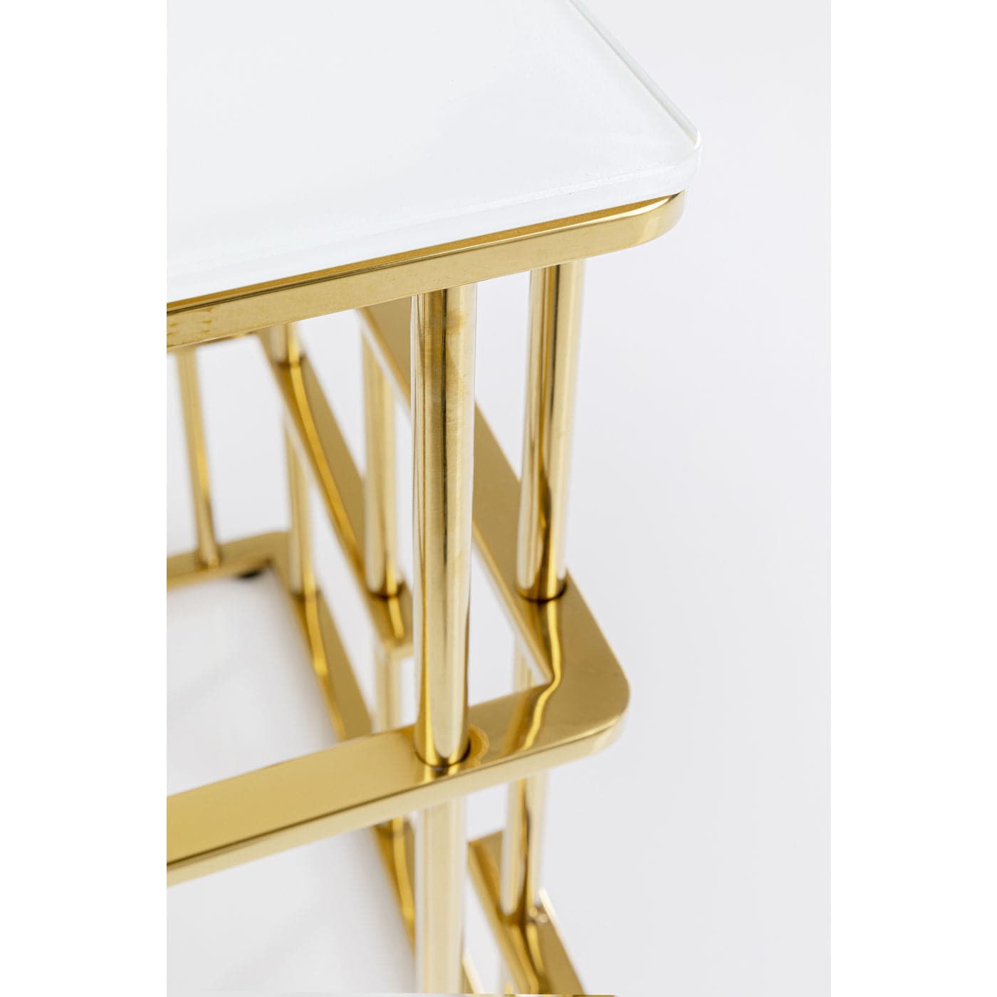 side table rome gold 40x40cm - JULIA VENCE STORE