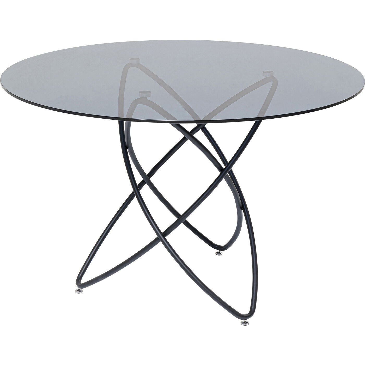 table molekular black o120cm