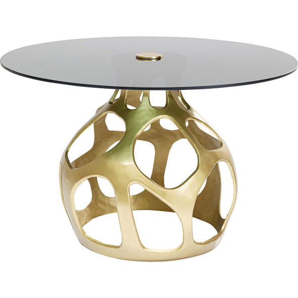 Table Volcano Gold Ø120cm