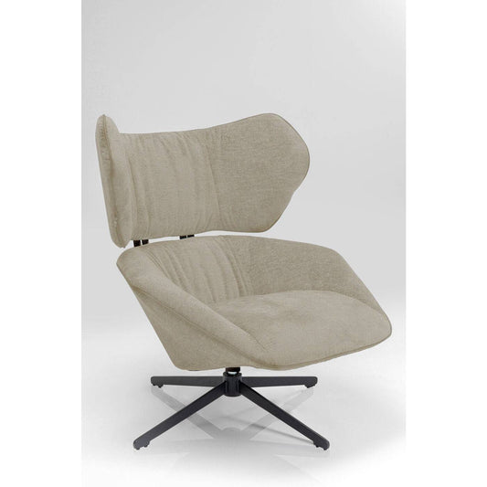 swivel armchair toledo grey - JULIA VENCE STORE