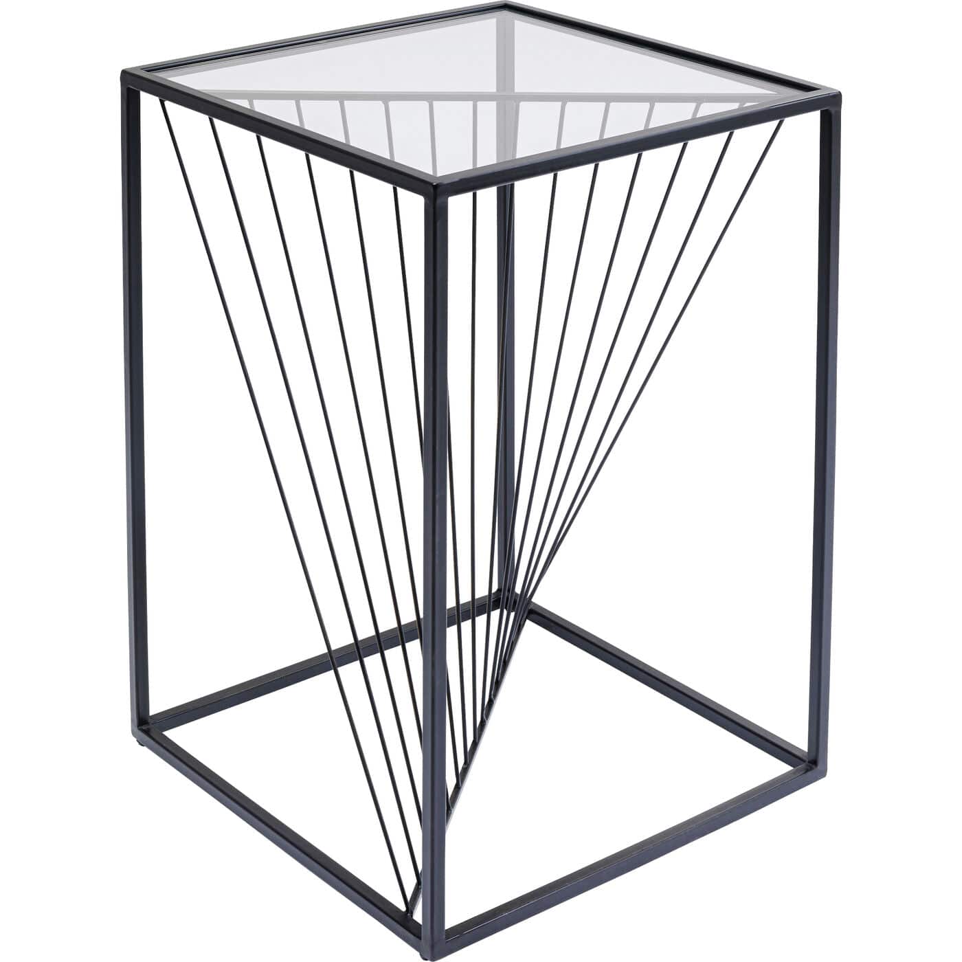 side table twisted 40x40cm - JULIA VENCE STORE