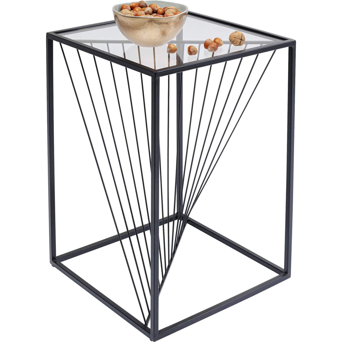 side table twisted 40x40cm - JULIA VENCE STORE