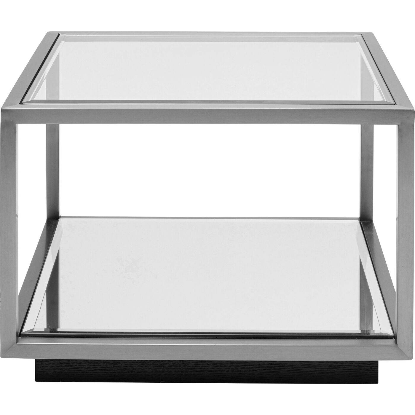 side table luigi small silver 50x50cm - JULIA VENCE STORE