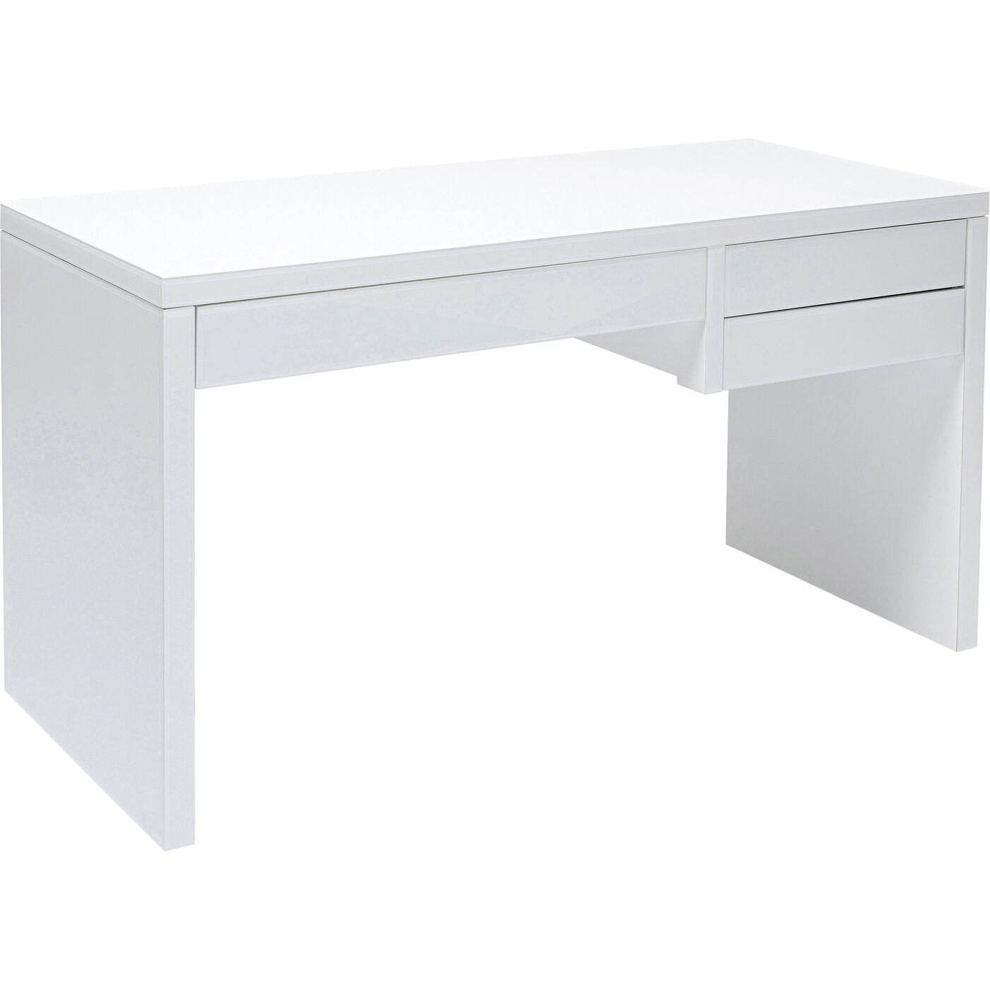 Desk Luxury Push White 140x60cm