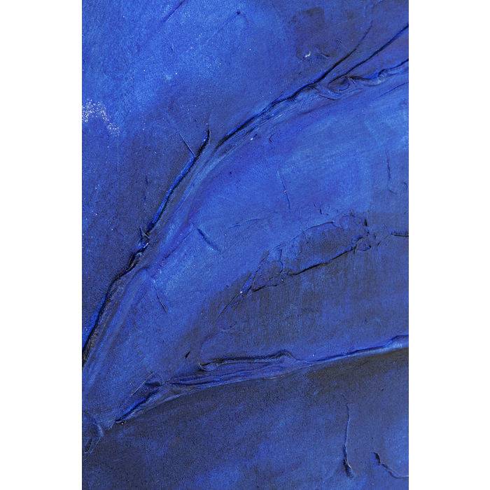 Acrylic Painting Abstract Deep Blue 155x155 - JULIA VENCE STORE