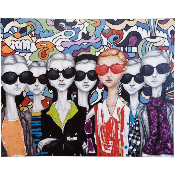 Acrylic Painting Sunglasses 120x150