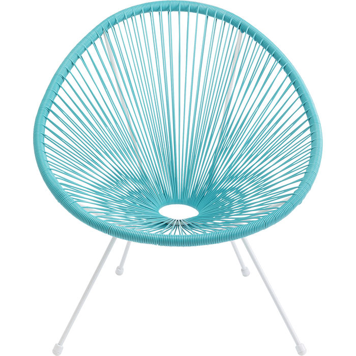 Turquoise Blue Accent Chair