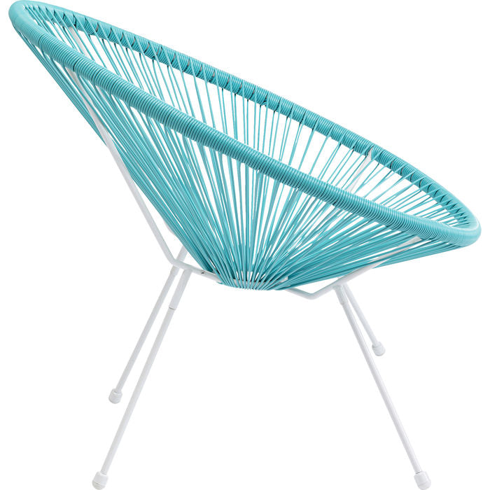 Turquoise Blue Accent Chair