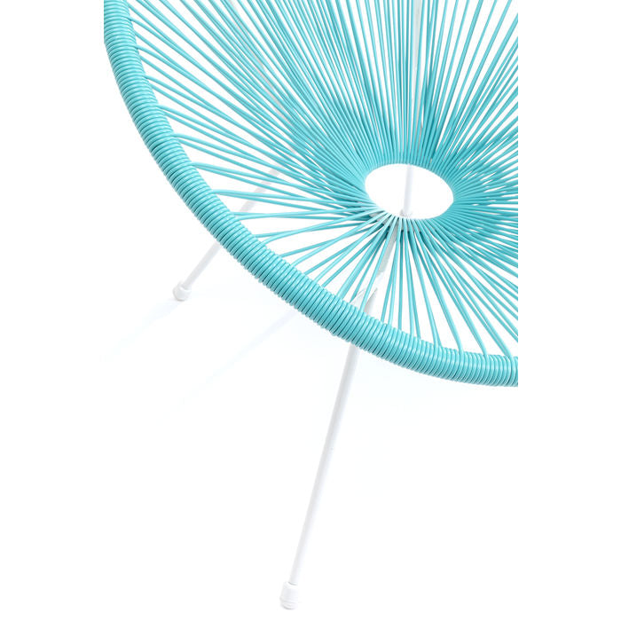 Turquoise Blue Accent Chair